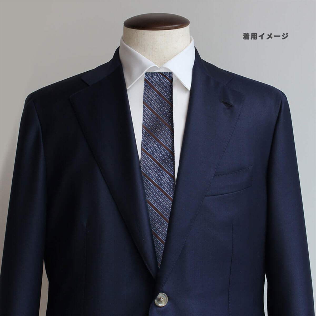 ステファノリッチ ネクタイ｜シルク ジャカード アーカイブ生地