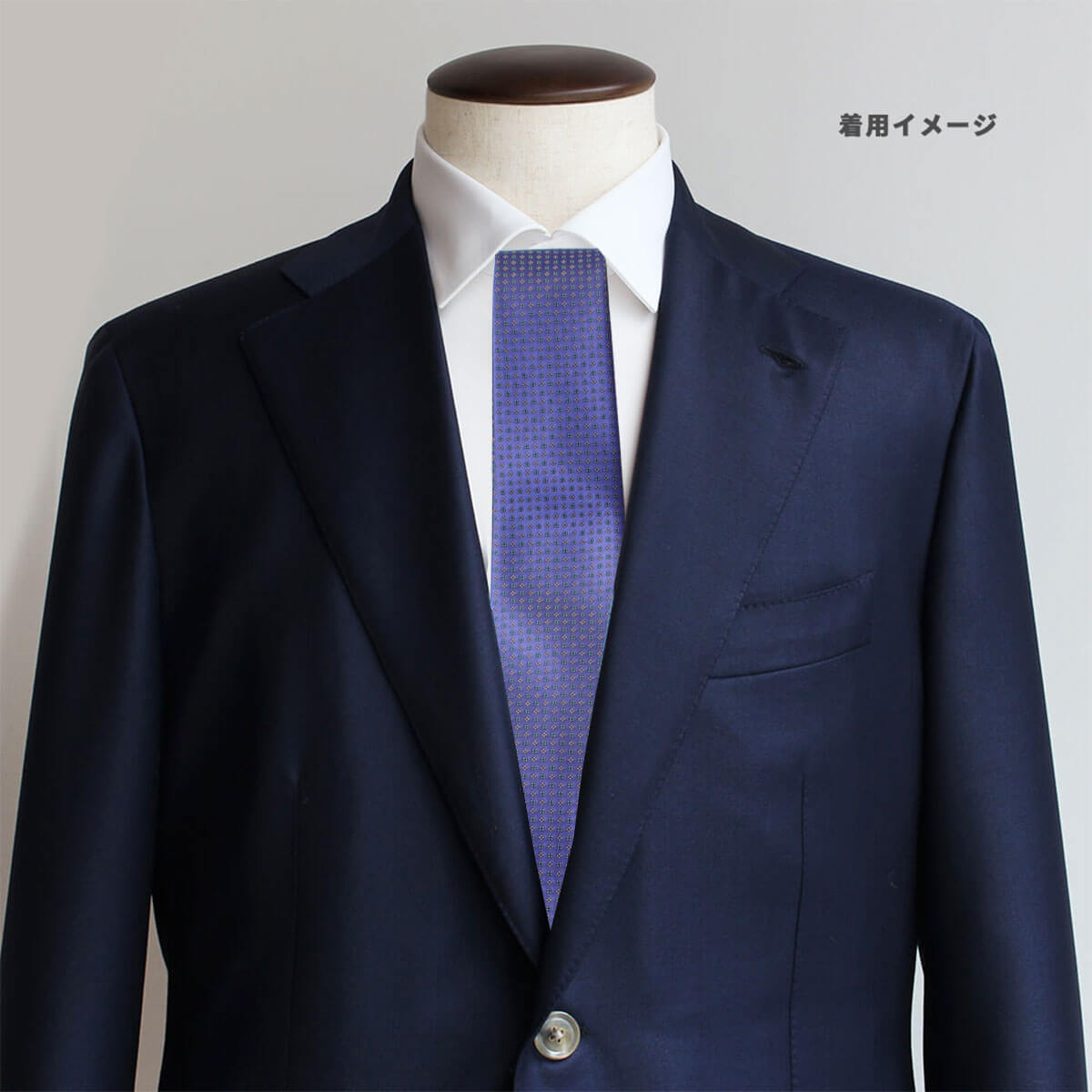 ステファノリッチ ネクタイ｜シルク ジャカード アーカイブ 小紋柄