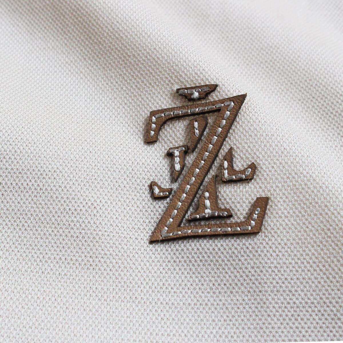 ZILLI／ジリー】スキッパーポロシャツ コットン アイボリー（zil02484 