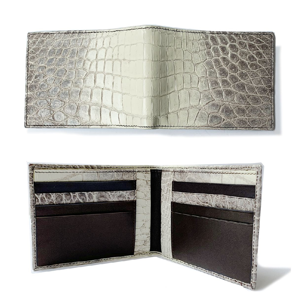 値下げ中！GIOVANNI BORRI クロコダイル　長財布　黒　未使用 値下げ中！GIOVANNI BORRI クロコダイル長財布黒未使用