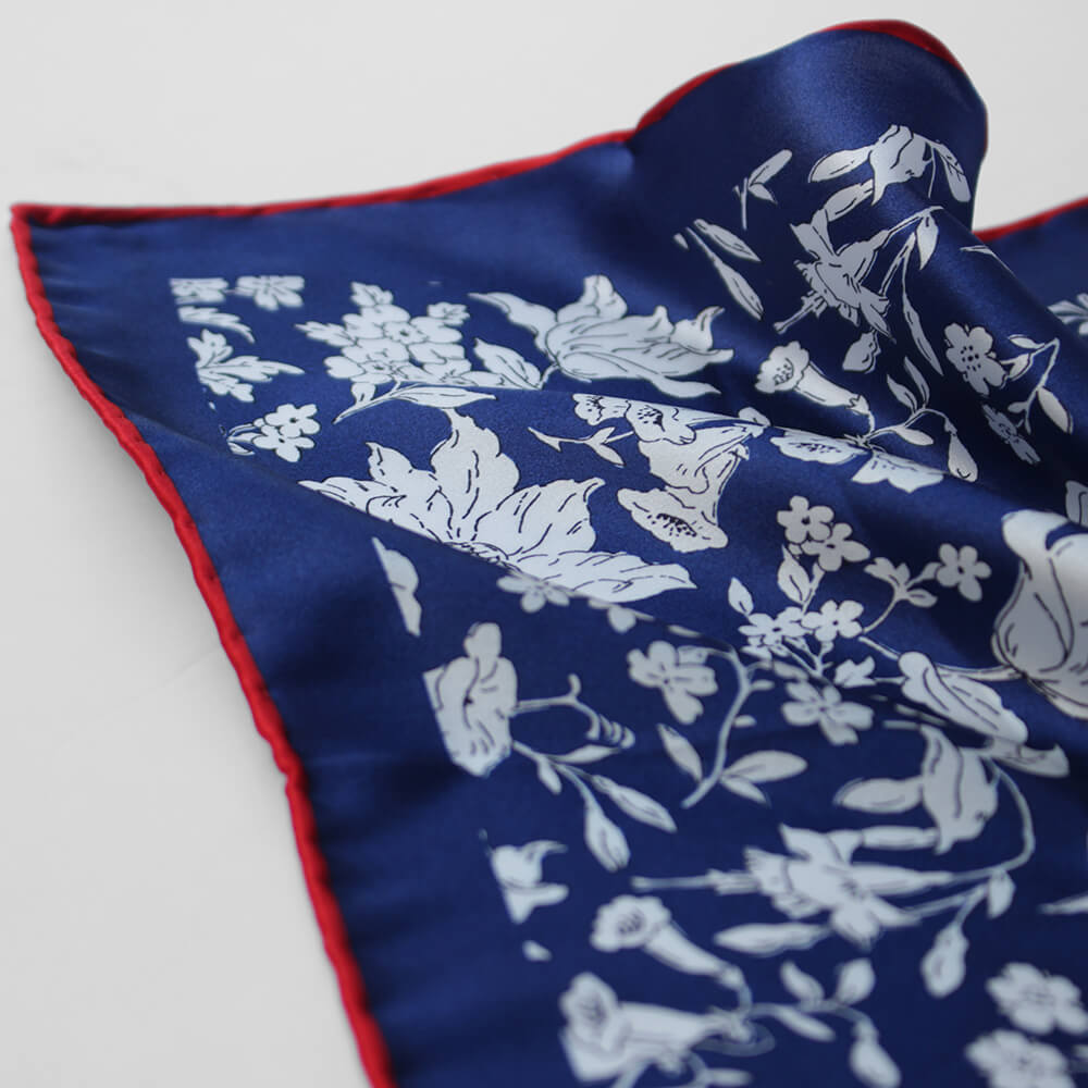 STEFANO RICCI Pleated Silk Tie Solid Tie Print Pleated Blue ste00886 