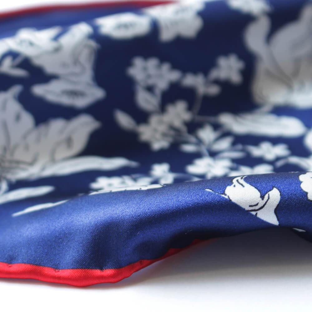 STEFANO RICCI Pleated Silk Tie Solid Tie Print Pleated Blue ste00886 