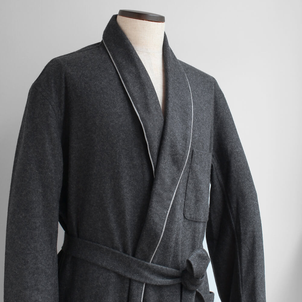 [FEDELI] 100% cashmere gown loungewear