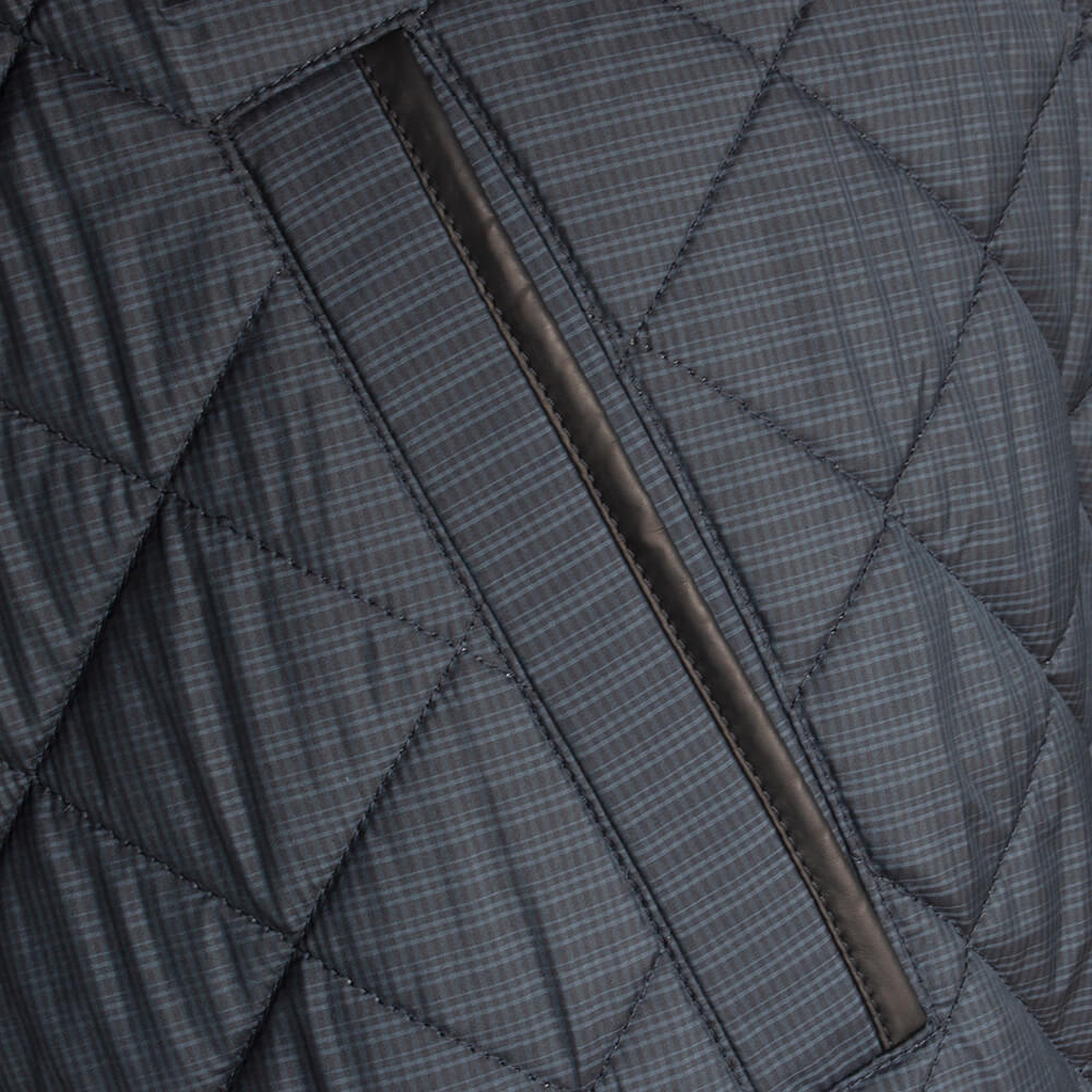 【ZILLI／ジリー】リバーシブルブルゾン ボンバージャケット ネイビー (zil02469)