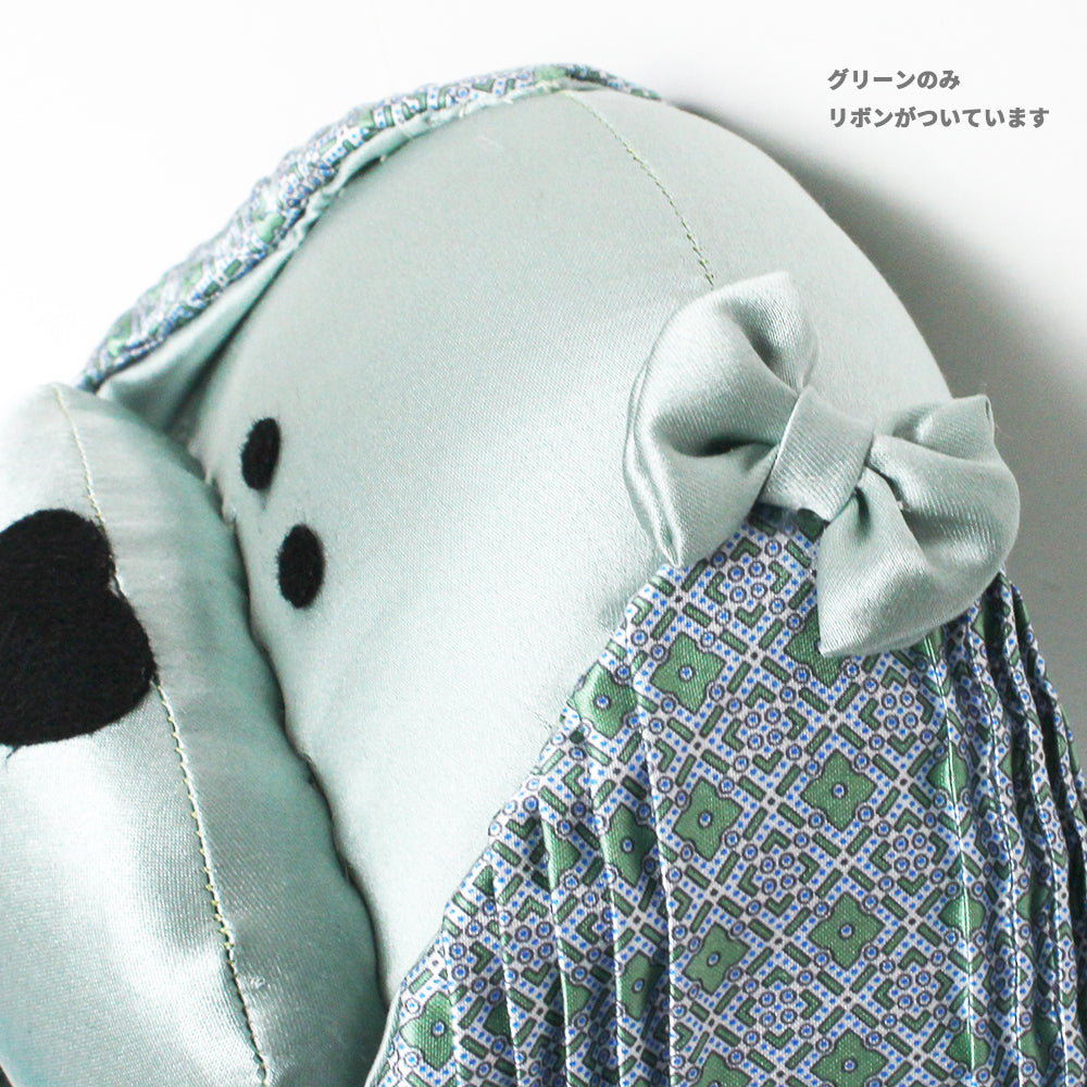 【ステファノリッチ】シルクドッグ ぬいぐるみ ｜シルク