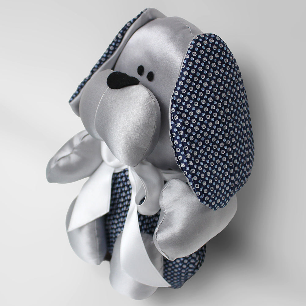 【ステファノリッチ】シルクドッグ ぬいぐるみ ｜シルク