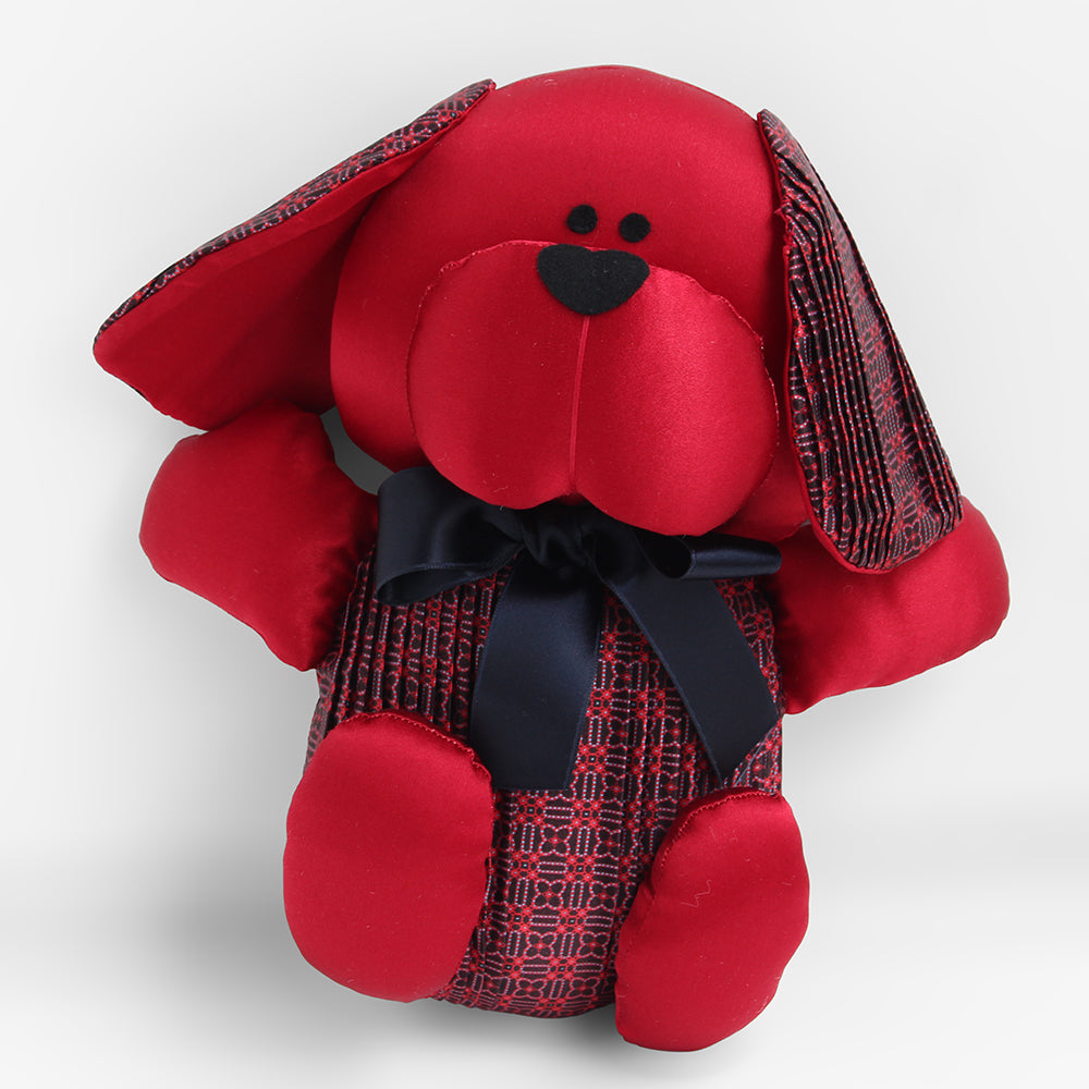 【ステファノリッチ】シルクドッグ ぬいぐるみ ｜シルク