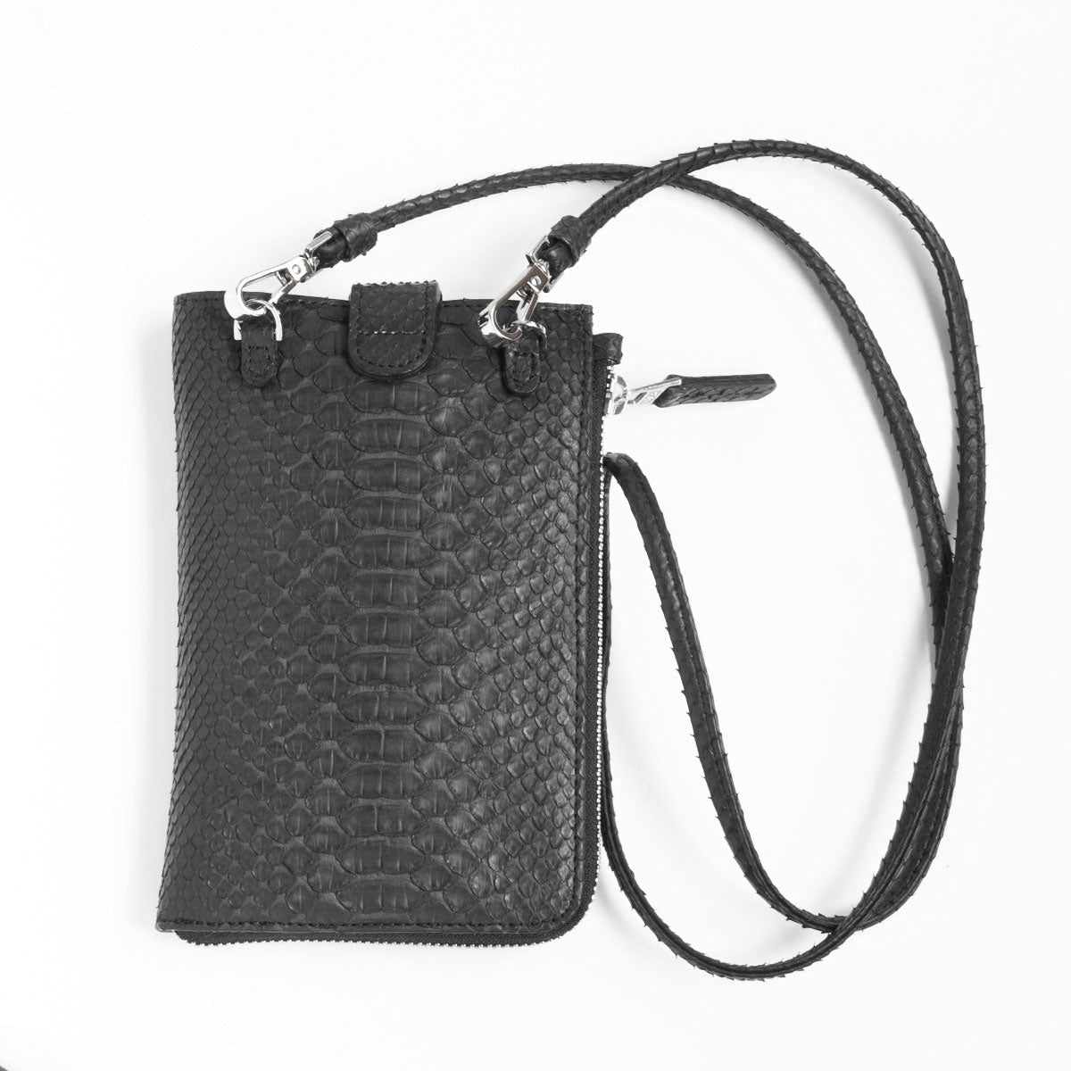 【レザック】パイソンポシェット ショルダーバッグ