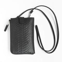 [Lezac] Python Pochette Shoulder Bag