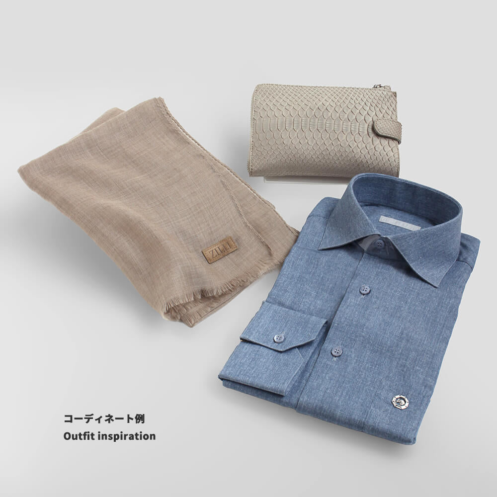 【レザック】パイソンポシェット ショルダーバッグ