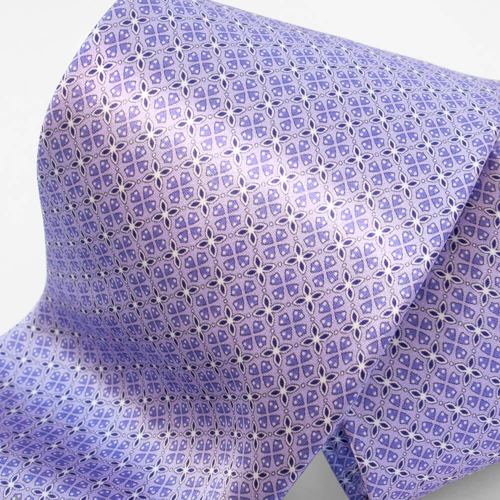 STEFANO RICCI Pleated Silk Tie Solid Tie Print Pleated Blue ste00886 