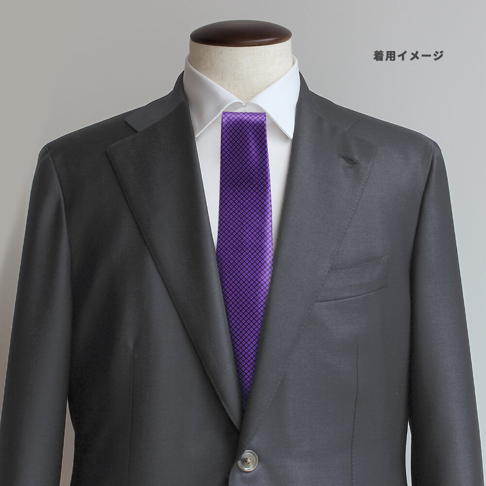 [Stefano Ricci] Necktie | Silk Print Purple (ste00948)