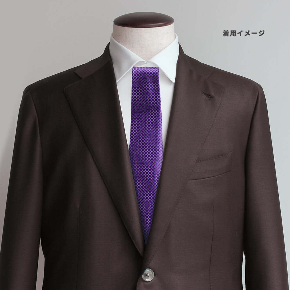 [Stefano Ricci] Necktie | Silk Print Purple (ste00948)