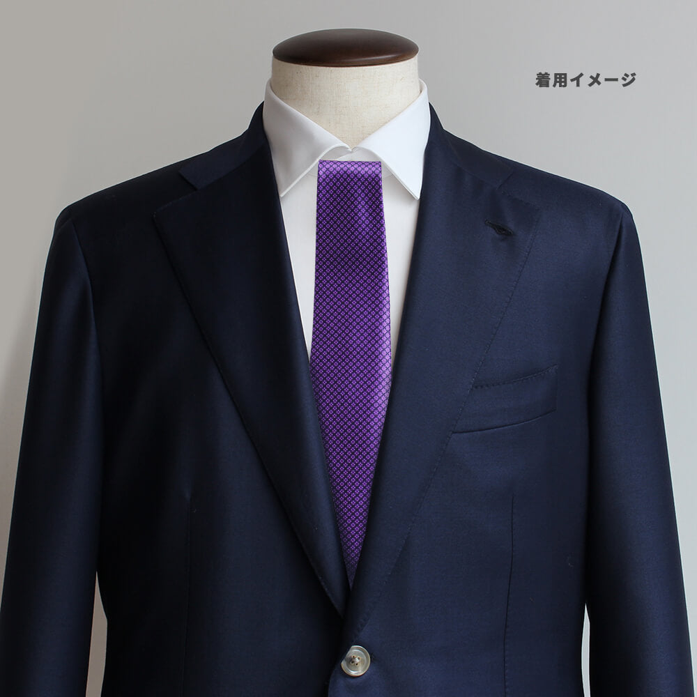 [Stefano Ricci] Necktie | Silk Print Purple (ste00948)