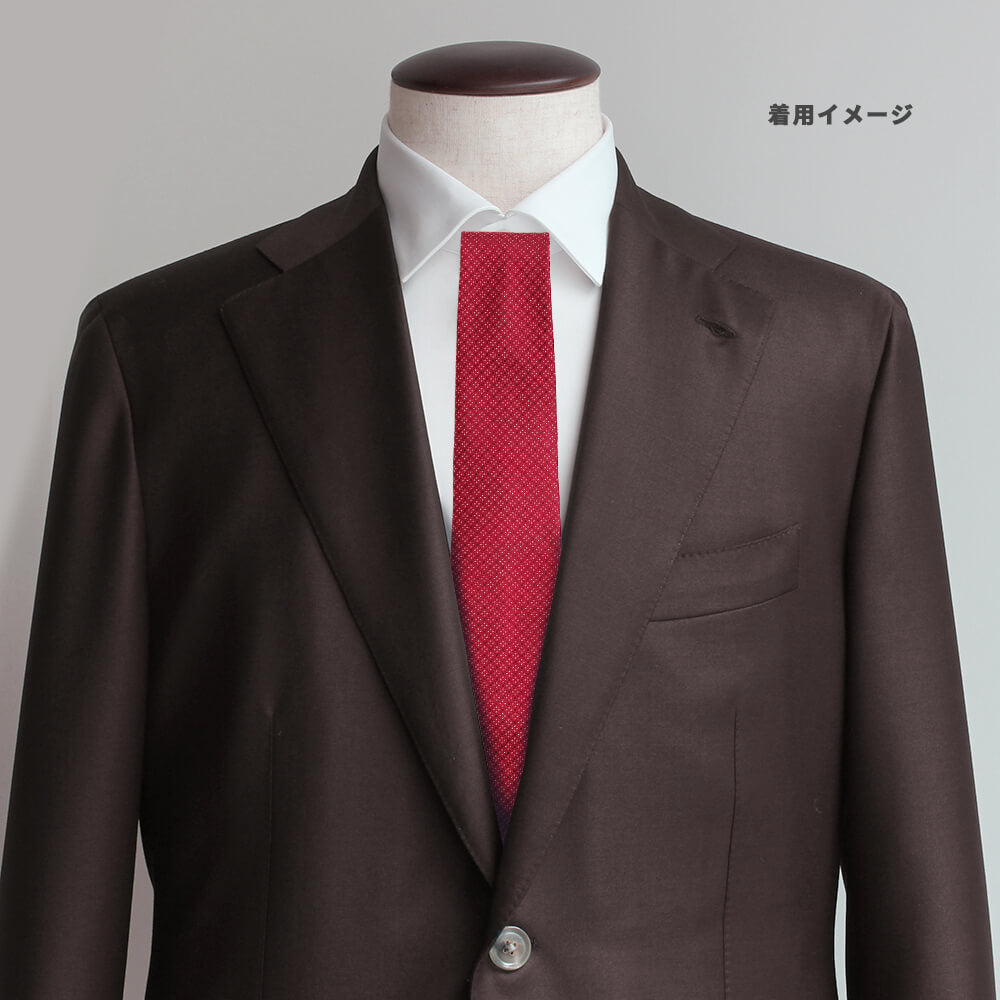 [Stefano Ricci] Tie | Silk Jacquard Red (ste00952)