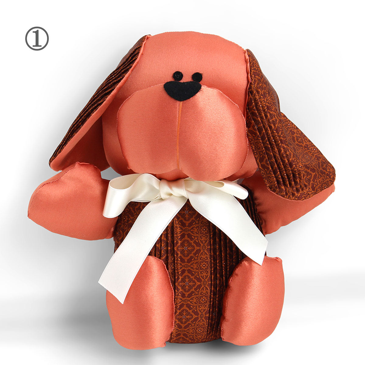 【ステファノリッチ】シルクドッグ ぬいぐるみ ｜シルク