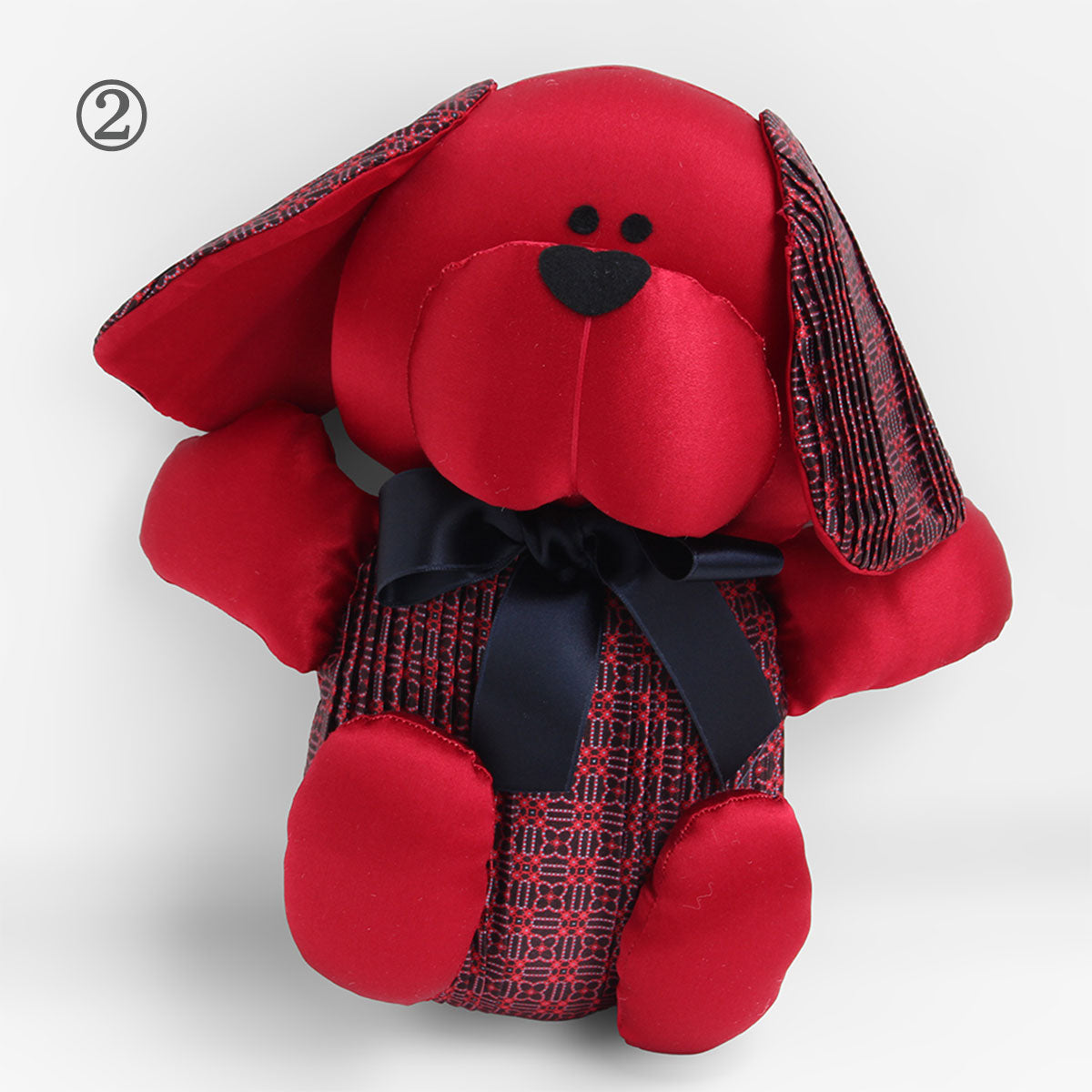 【ステファノリッチ】シルクドッグ ぬいぐるみ ｜シルク