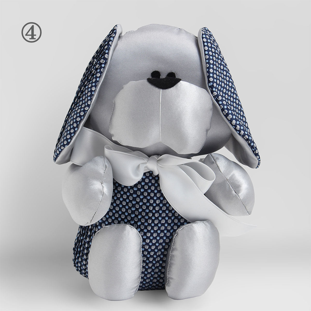 【ステファノリッチ】シルクドッグ ぬいぐるみ ｜シルク