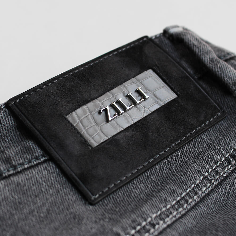 Zilli Label Zilli Logo Zilli Blue Leather Leather Suede Coat – 2Men