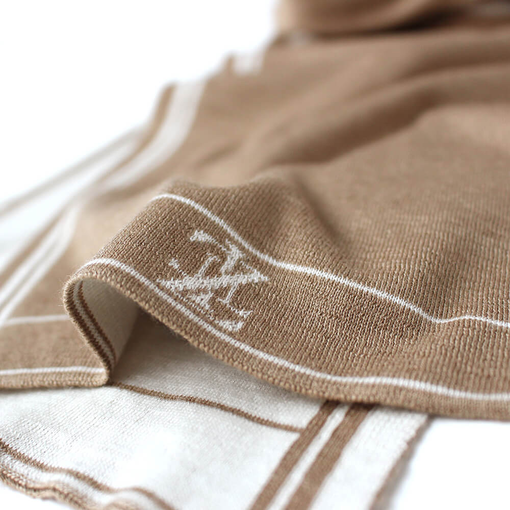 (全2色)【ZILLI／ジリー】カシミヤシルクジャージーニットマフラー