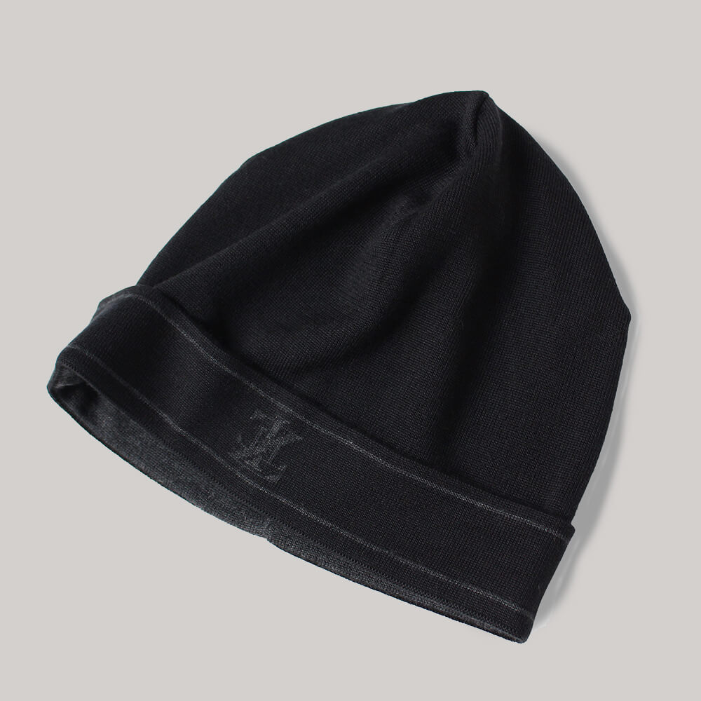 (全2色)【ZILLI／ジリー】カシミヤシルクジャージーニット帽 ビーニー ニットキャップ