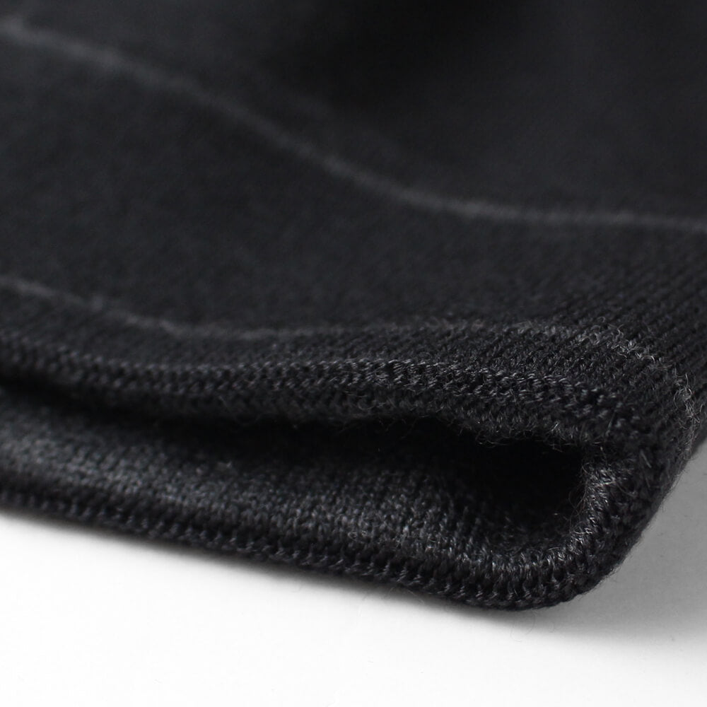 (全2色)【ZILLI／ジリー】カシミヤシルクジャージーニット帽 ビーニー ニットキャップ