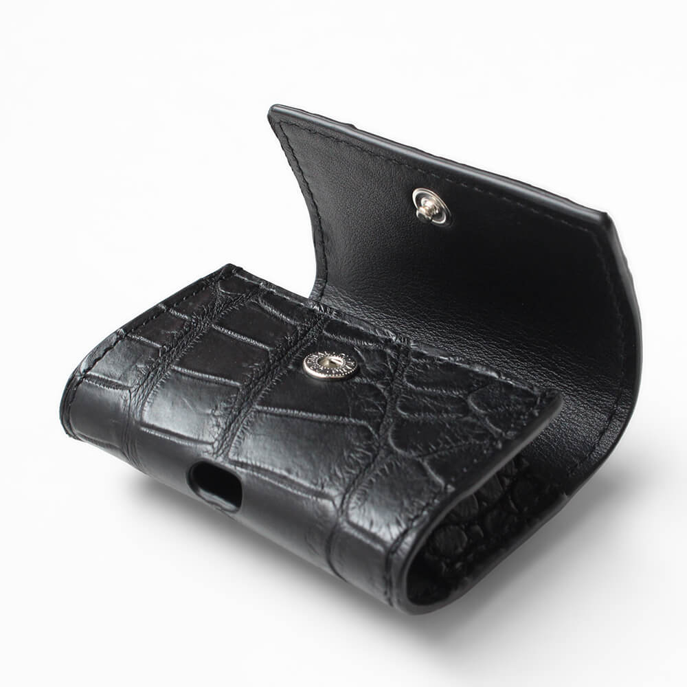 【ZILLI／ジリー】クロコダイルイヤホンケース  (zil02464)