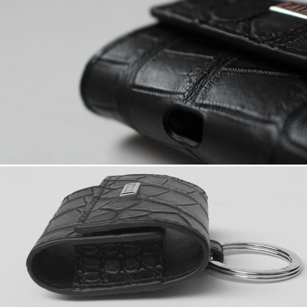 【ZILLI／ジリー】クロコダイルイヤホンケース  (zil02464)