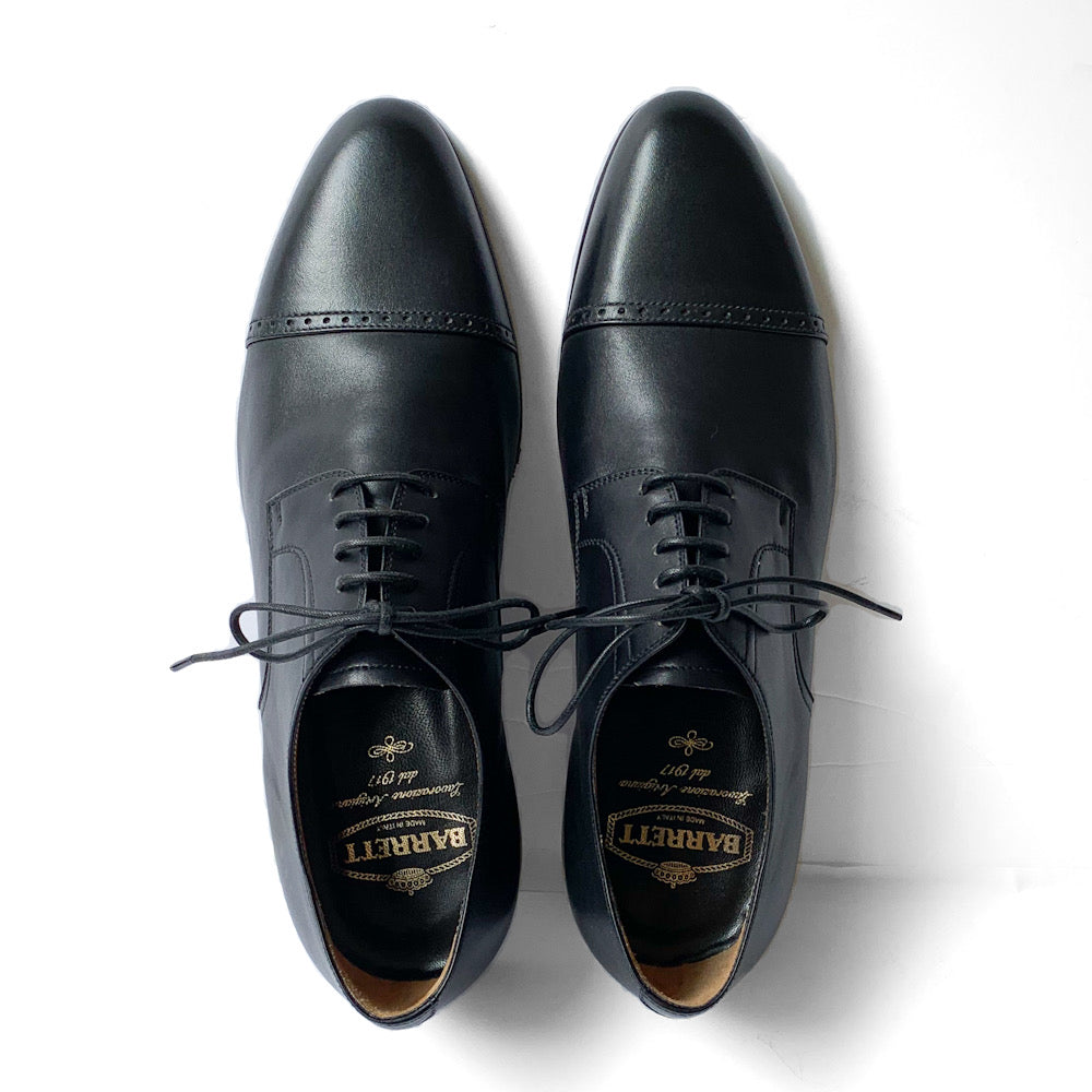 イタリア製名門高級紳士靴 BARRETT バレット ハンドステッチUモカ ...