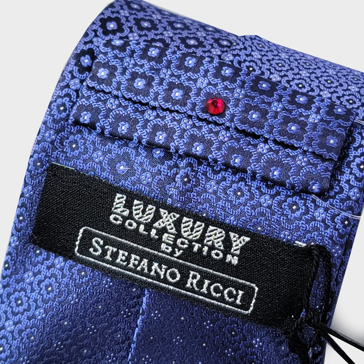 STEFANO RICCI／ステファノリッチ ネクタイ シルク パネルシリーズ パープル ste00638