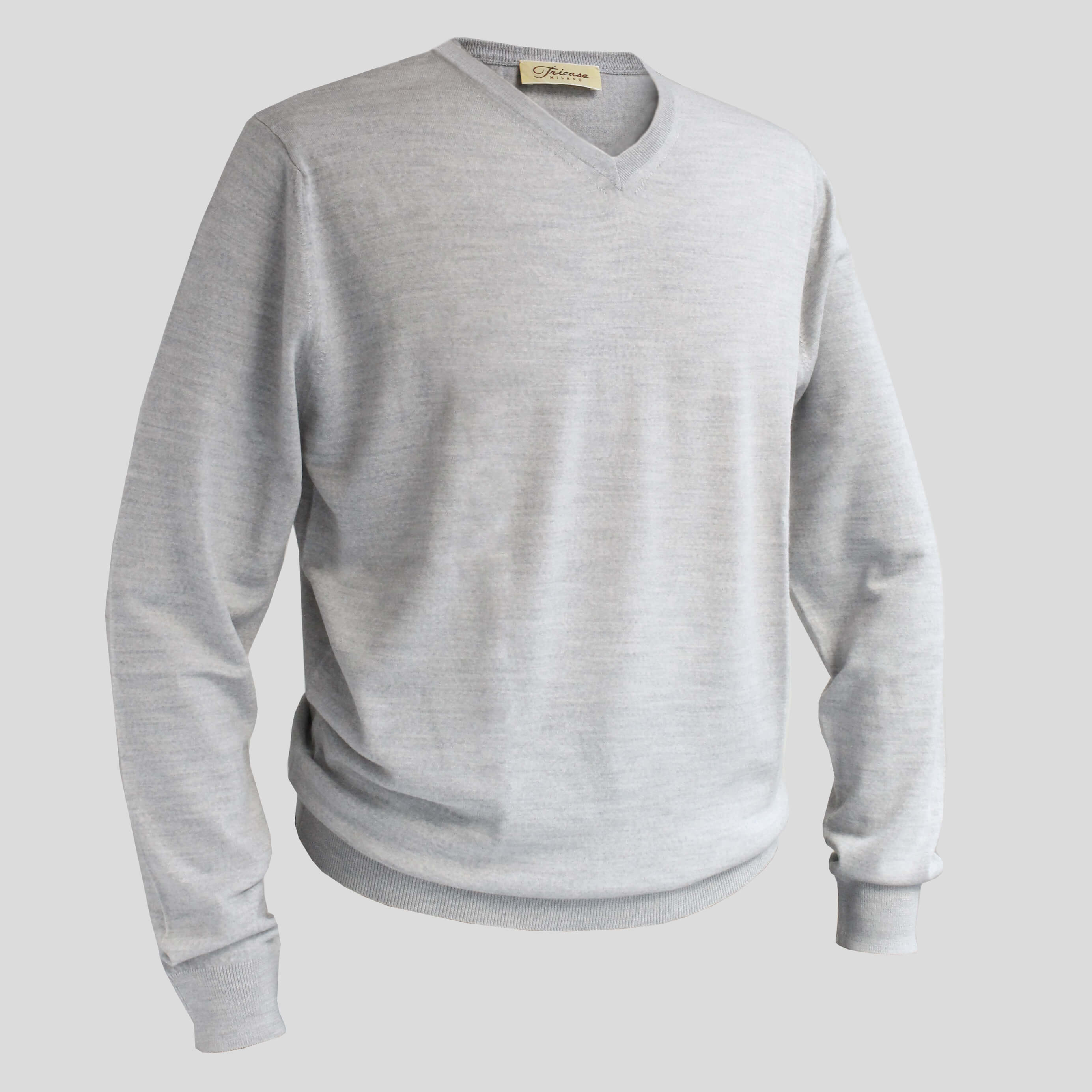 TRICASE／トリカーゼ ハイゲージウールニットVネックセーター