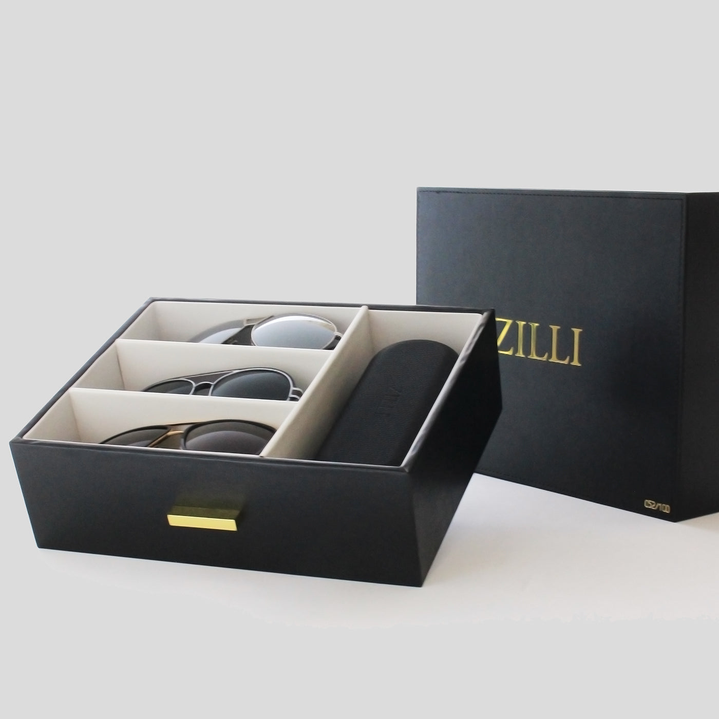 ZILLI／ジリー サングラス チタン 3個セット zil02295